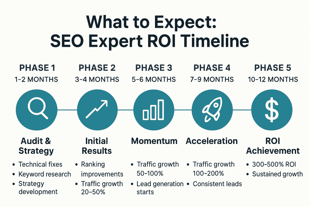 SEO Expert ROI Timeline