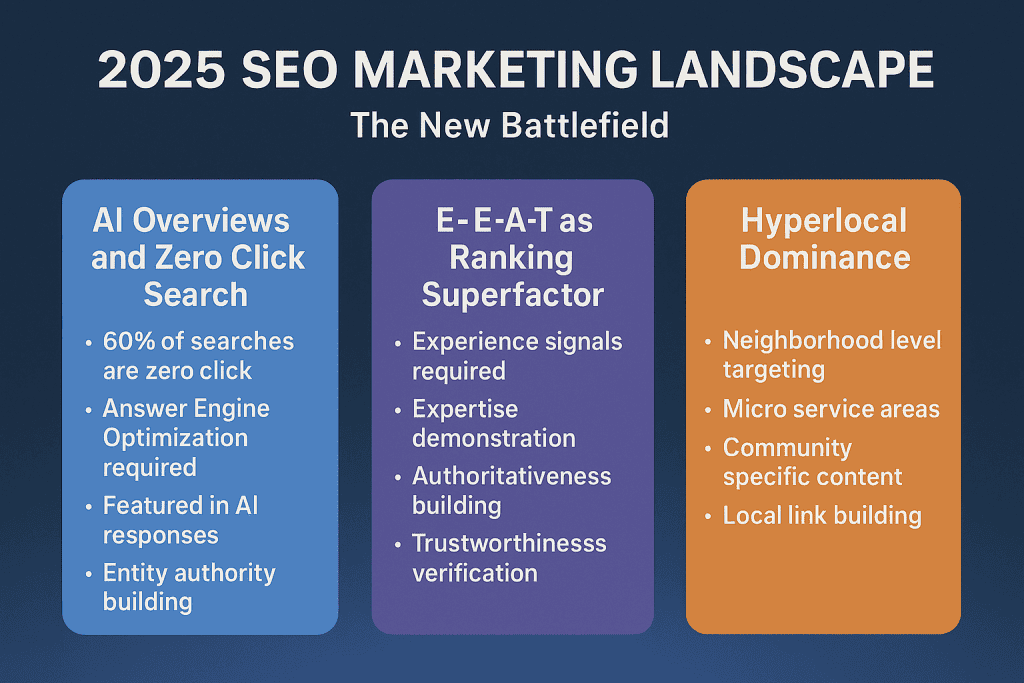2025 SEO Marketing Landscape