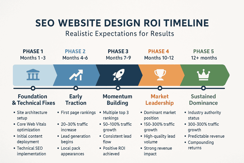 SEO Website Design ROI Timeline