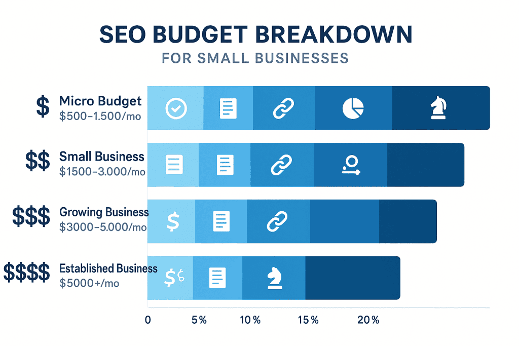 Small Business SEO Agency Selection Framework 2025 - 5-step visual framework showing the complete vetting process from shortlist to contract signing
