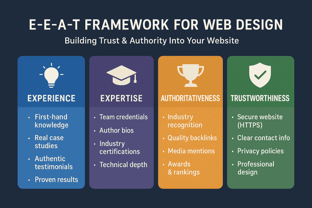 E-E-A-T Framework for Web Design